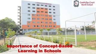 Importance of Concept-Based
Learning in Schools
 