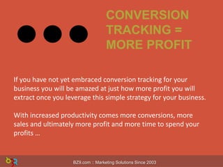Importance of Conversion Tracking | PDF