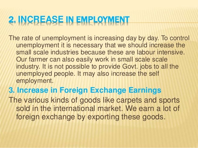 Importance Of Cottage Industry