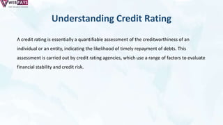 Importance of Credit Rating | PPTX