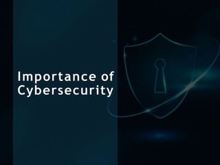 Importance of
Cybersecurity
 