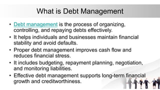 Importance of Debt Management in Reducing Financial Risk.pdf