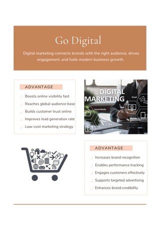 Importance of digital marketing in buisnesses | PDF