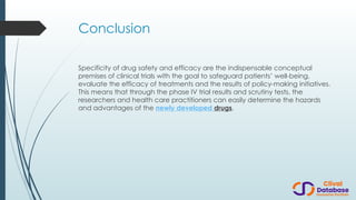 Importance of Drug Safety and Efficacy in Clinical.pptx