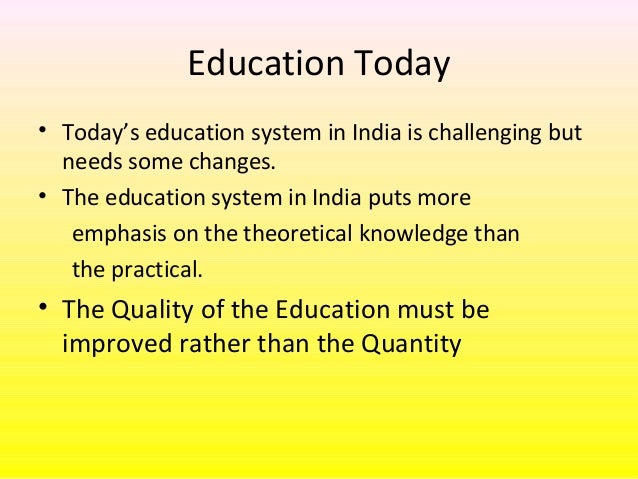 Importance of education