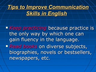 Importance of English in the Job Market - Ppt | PPT