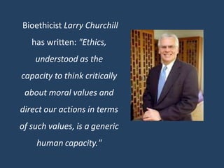 Importance of ethics | PPTX