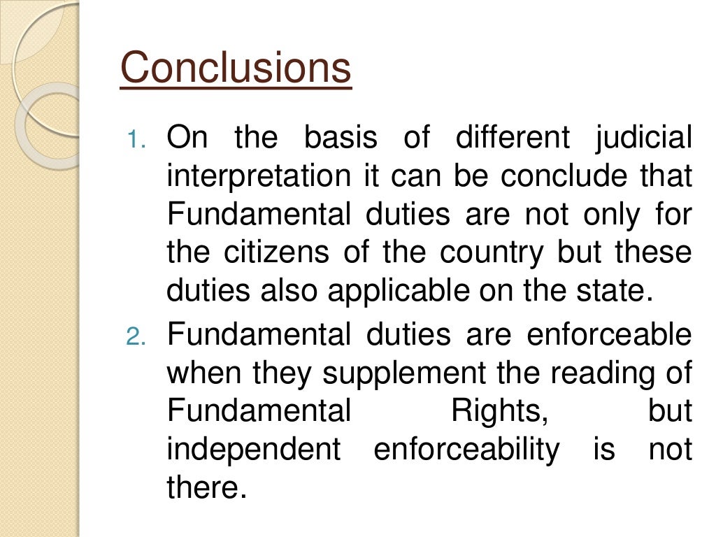 Importance Of Fundamental Duties
