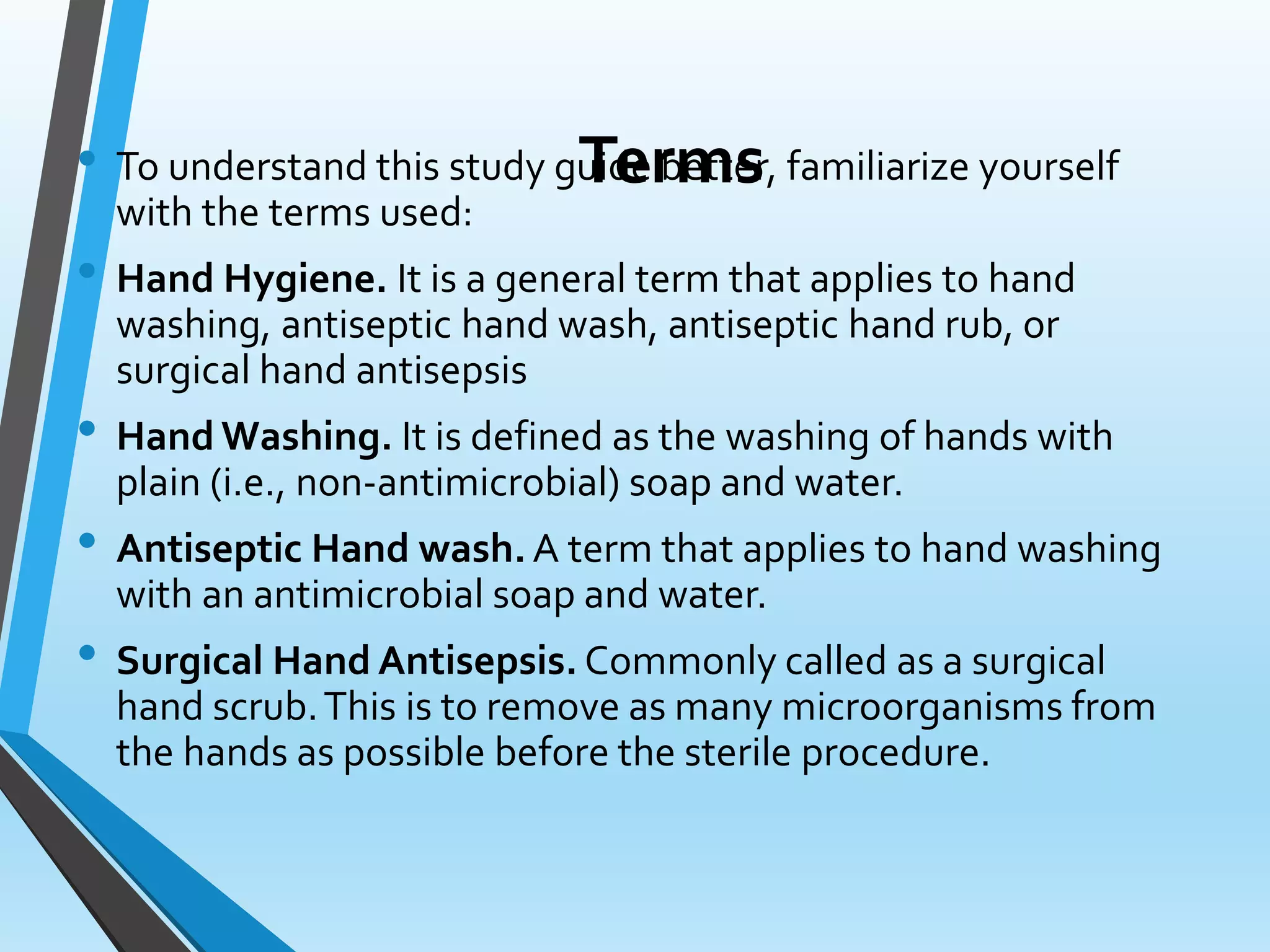 Understanding Hand Hygiene Importance of hand washing.pptx