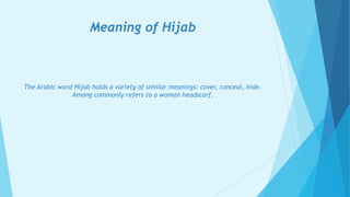 Importance of hijab in islam | PPT