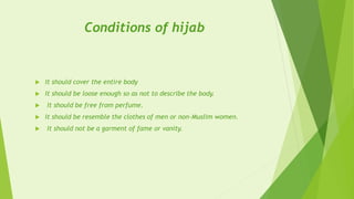 Importance of hijab in islam