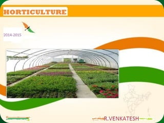 Importance of horticulture in india | PPT