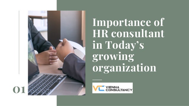 01
Importance of
HR consultant
in Today’s
growing
organization
 