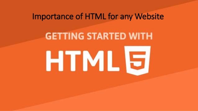 Importance of HTML for Any Website