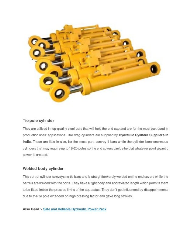 Importance of Hydraulic Cylinders Manufacturers in Industry