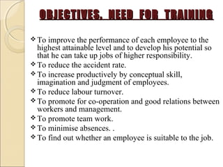 Importance of Industrial Training for an Employee | PPT