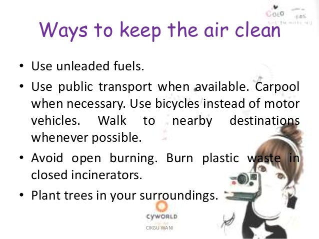 Keep Air Clean