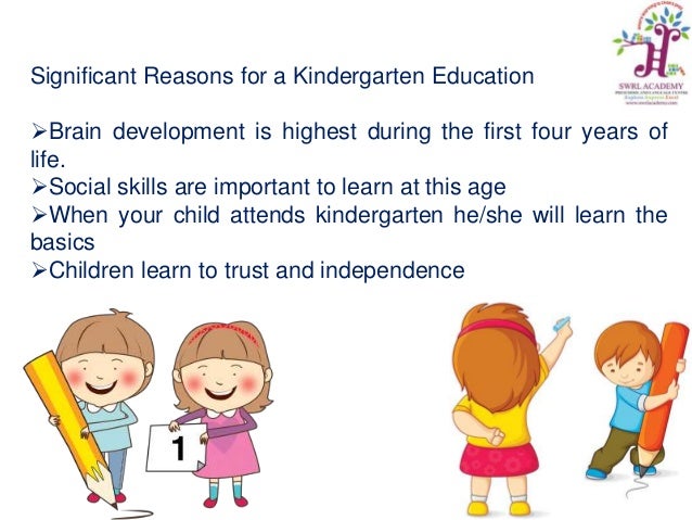 importance of kindergarten essay