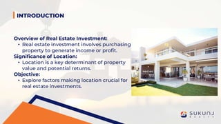 Importance of Location in Real Estate Investment | PPT