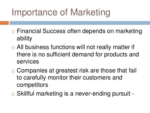 why is marketing important to an organization
