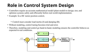 importance of mechanical modeling mecharonics system design.pptx