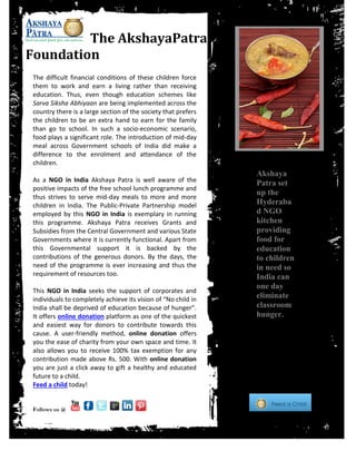 Importance of mid day meal in india | PDF