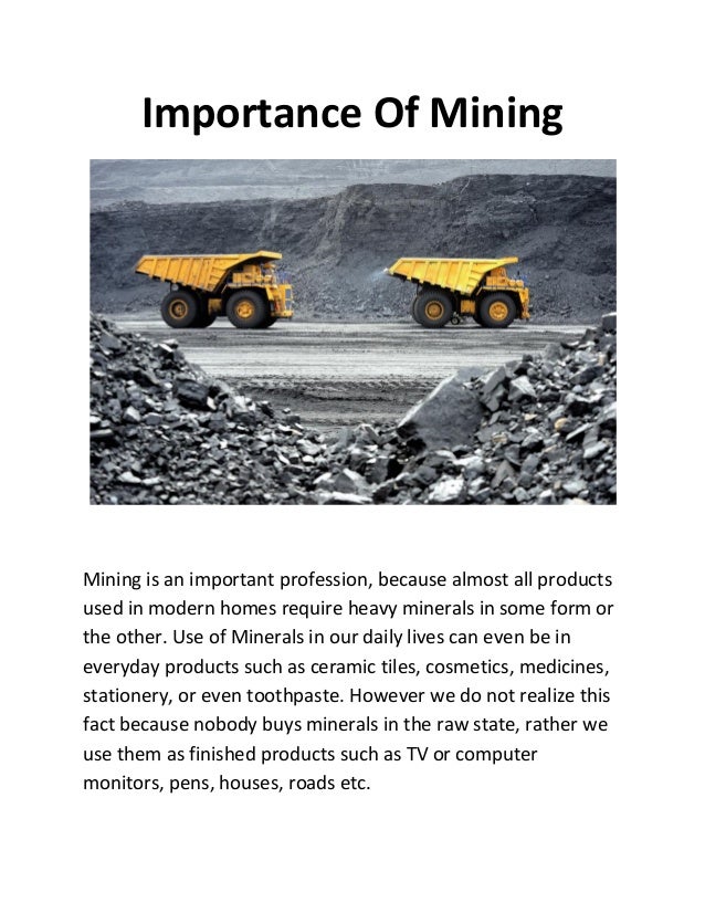 an analysis of the importance of mining in canada Canada s4s 0a2 e-mail:jtyao@cs of data mining, we may apply sensitivity analysis to find we use the following example to show the importance of interesting. an analysis of the importance of mining in canada Canada s4s 0a2 e-mail:jtyao@cs of data mining, we may apply sensitivity analysis to find we use the following example to show the importance of interesting.