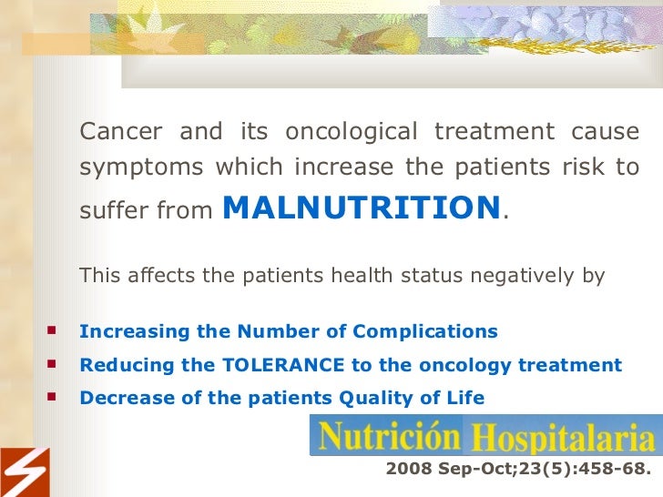 Importance Of Nutrition In Cancer Patients