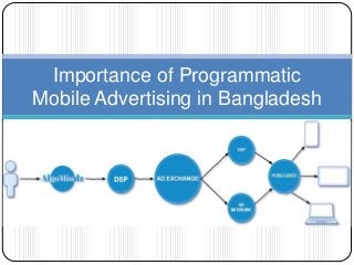 Importance of Programmatic
Mobile Advertising in Bangladesh
 