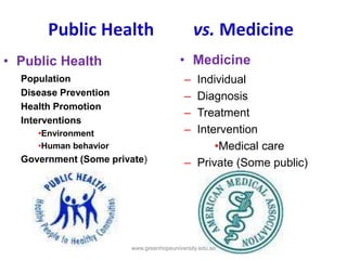 Understanding the Importance of Public Health | PPT