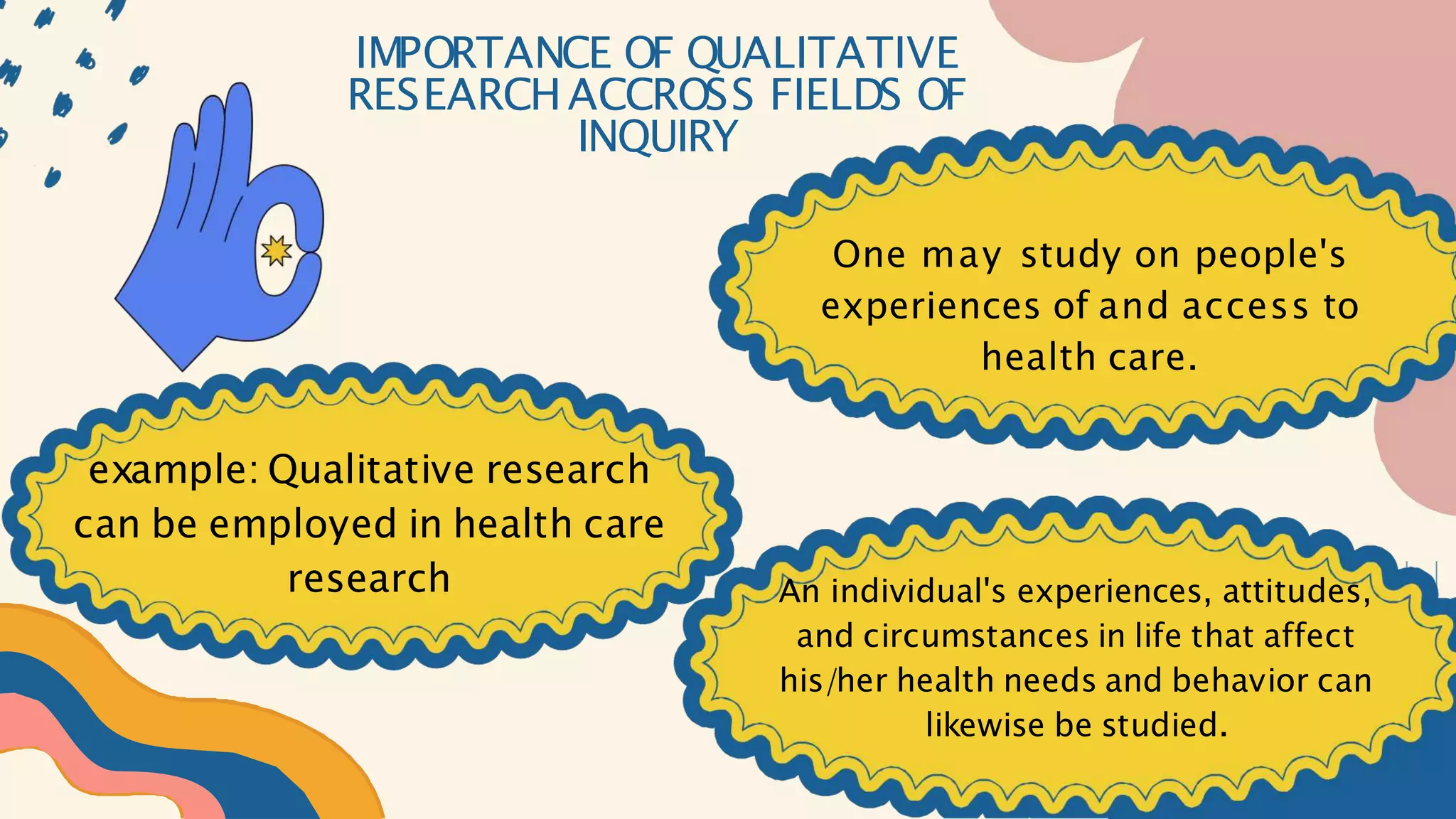 Importance Of Qualitative Research Across Fields Ppt IMPORTANCE OF QUALITATIVE RESEARCH.pptx