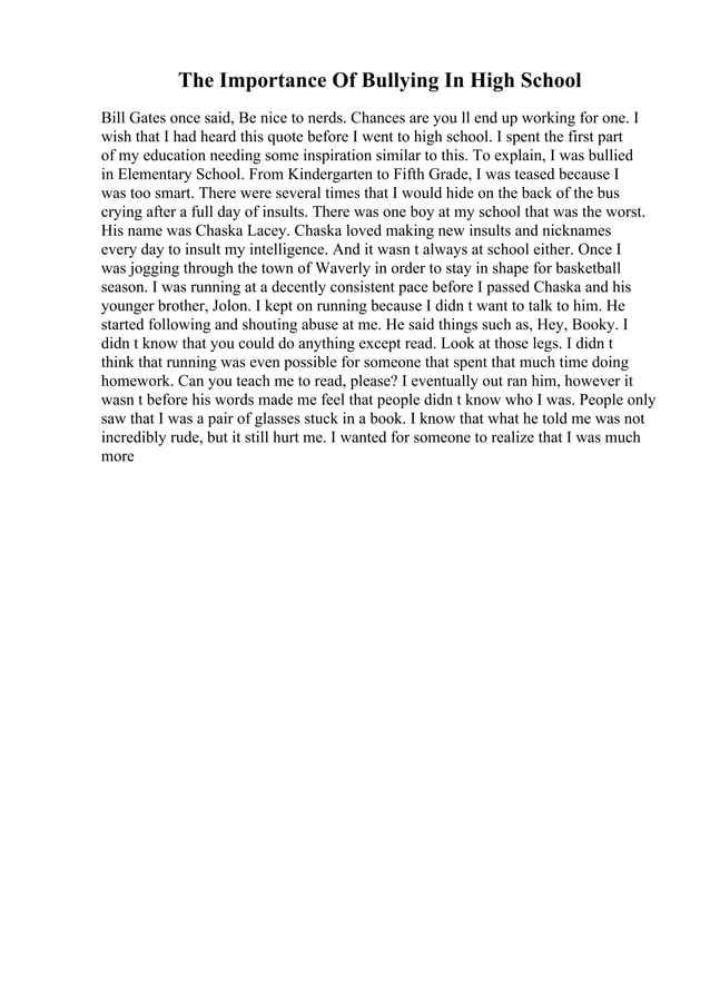 Importance Of Reading Essay Pdf