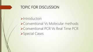 Importance of real time pcr in diagnosis of infectious diseases | PPTX