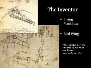 Flying Machine Renaissance Importance of Renaissance in Art | PPTX