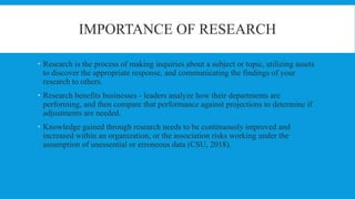 research aid meaning