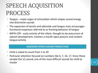 Fronting Behaviour Importance of respiration, deglutition and speech in development of ...