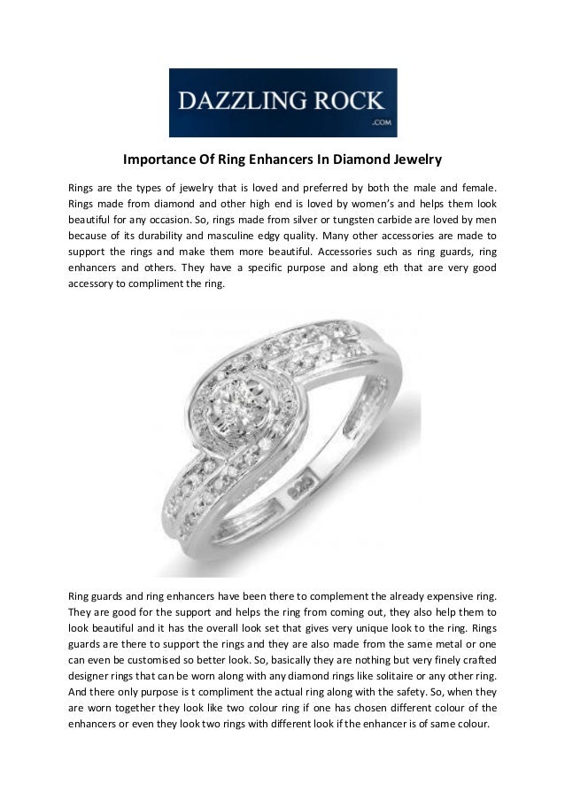 Importance Of Ring Enhancers In Diamond Jewelry