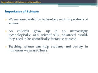 Importance of Science Education in India.pptx