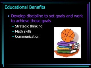 Importance of sports in children's development | PPT