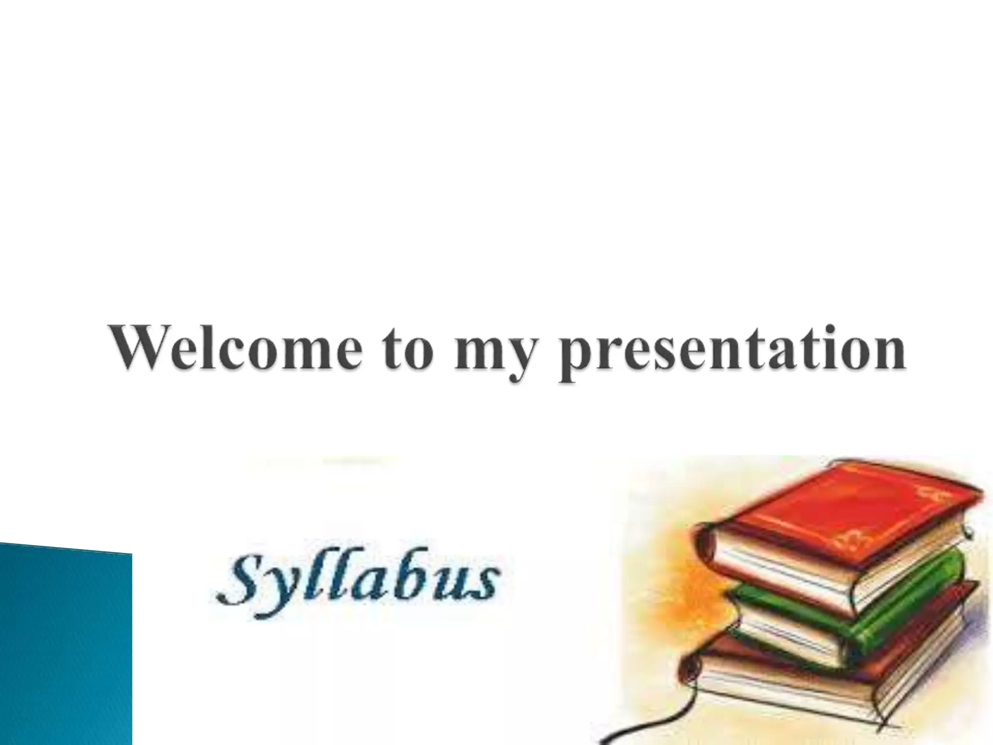 Importance of syllabus | PPTX