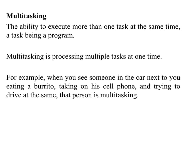 Importance of team work, conflict resolution, multi tasking, training ...