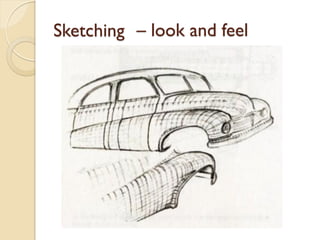 Sketching – look and feel

 