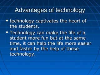 Importance of technology in education | PPT