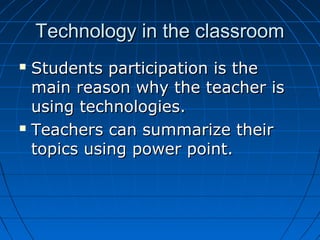 Importance of technology in education | PPT | Education