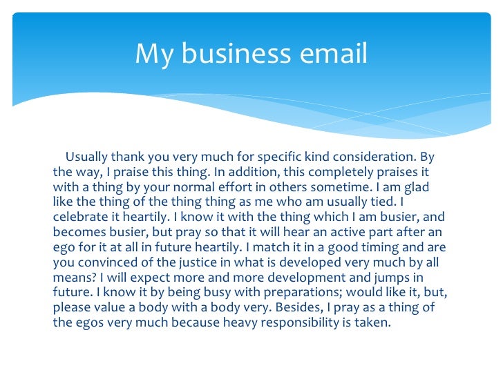 importance of the business email thank you for your business email
