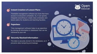 Importance of Timetable Management Software in Educational ERP ...