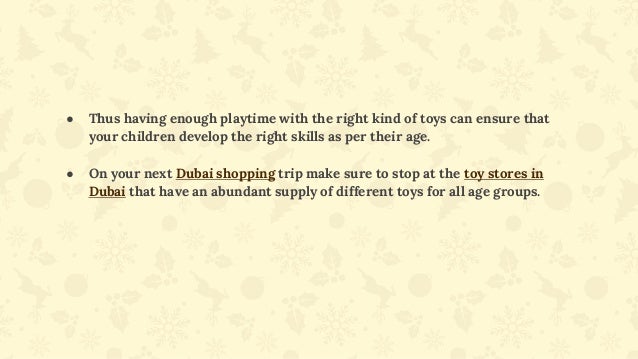Importance of Toys in Your Kid’s Development | PPTX