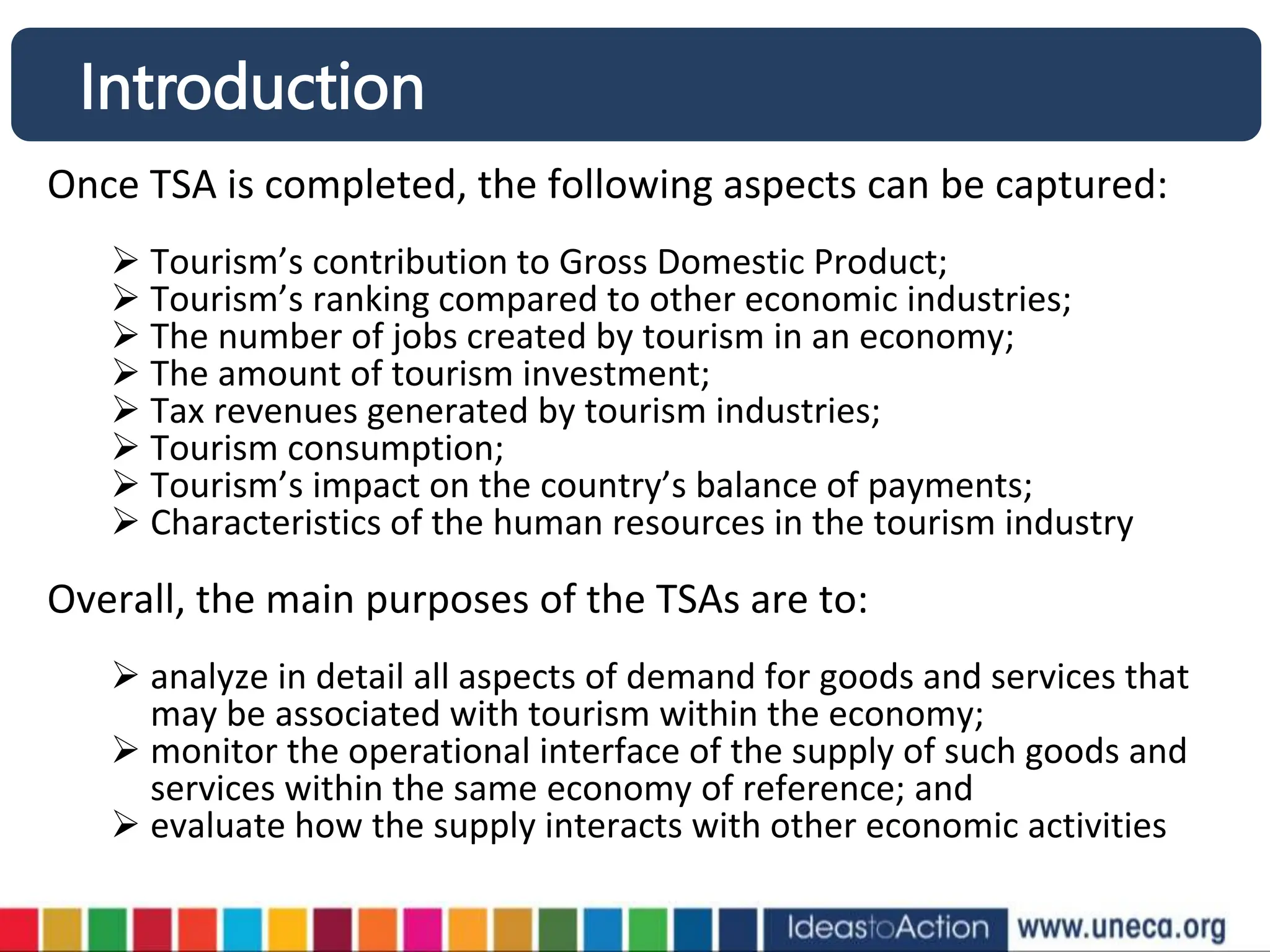 Tsa Development Importance of TSA for tourism development.ppt