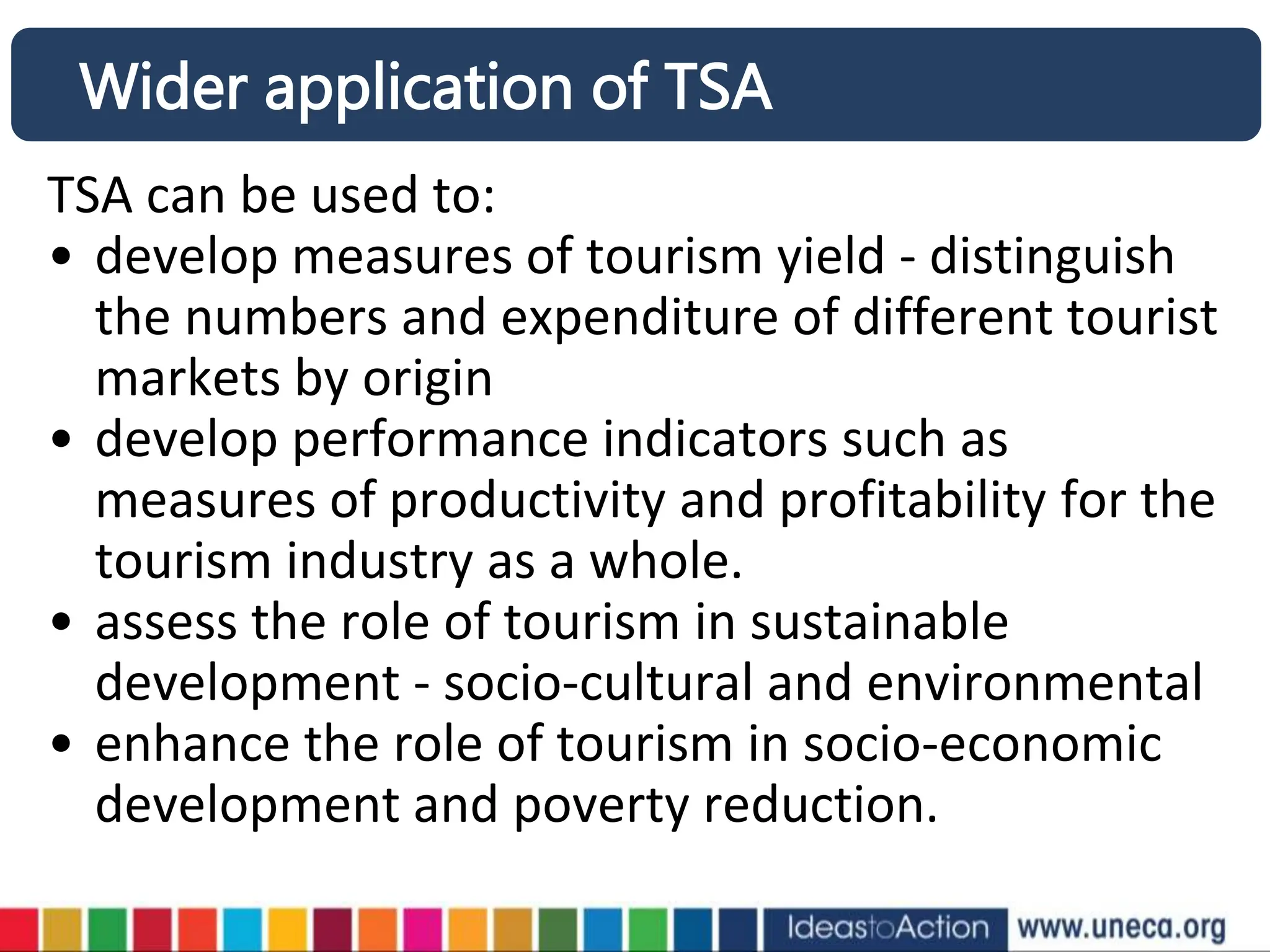 Tsa Development Importance of TSA for tourism development.ppt