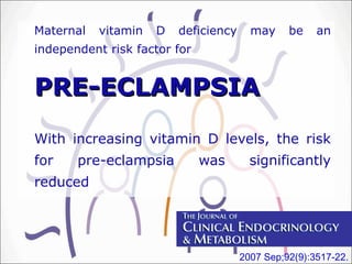 Importance of vitamin d in pregnancy and lactation | PPT